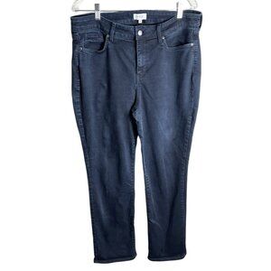 NYDJ Womens Lift Tuck Technology Jeans Size 16 Dark Wash Denim